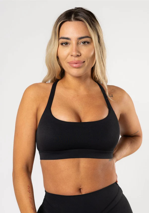 RecStretch™ Apex Sports Bra Black | Paragon Fitwear