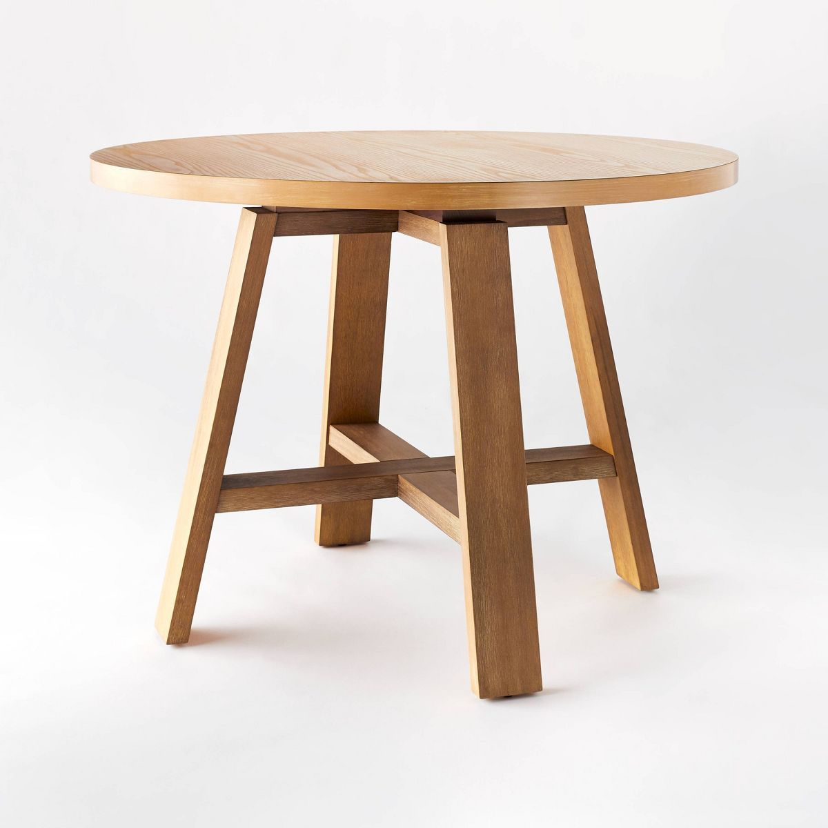 42" Linden Round Wood Dining Table Natural - Threshold™ designed with Studio McGee | Target