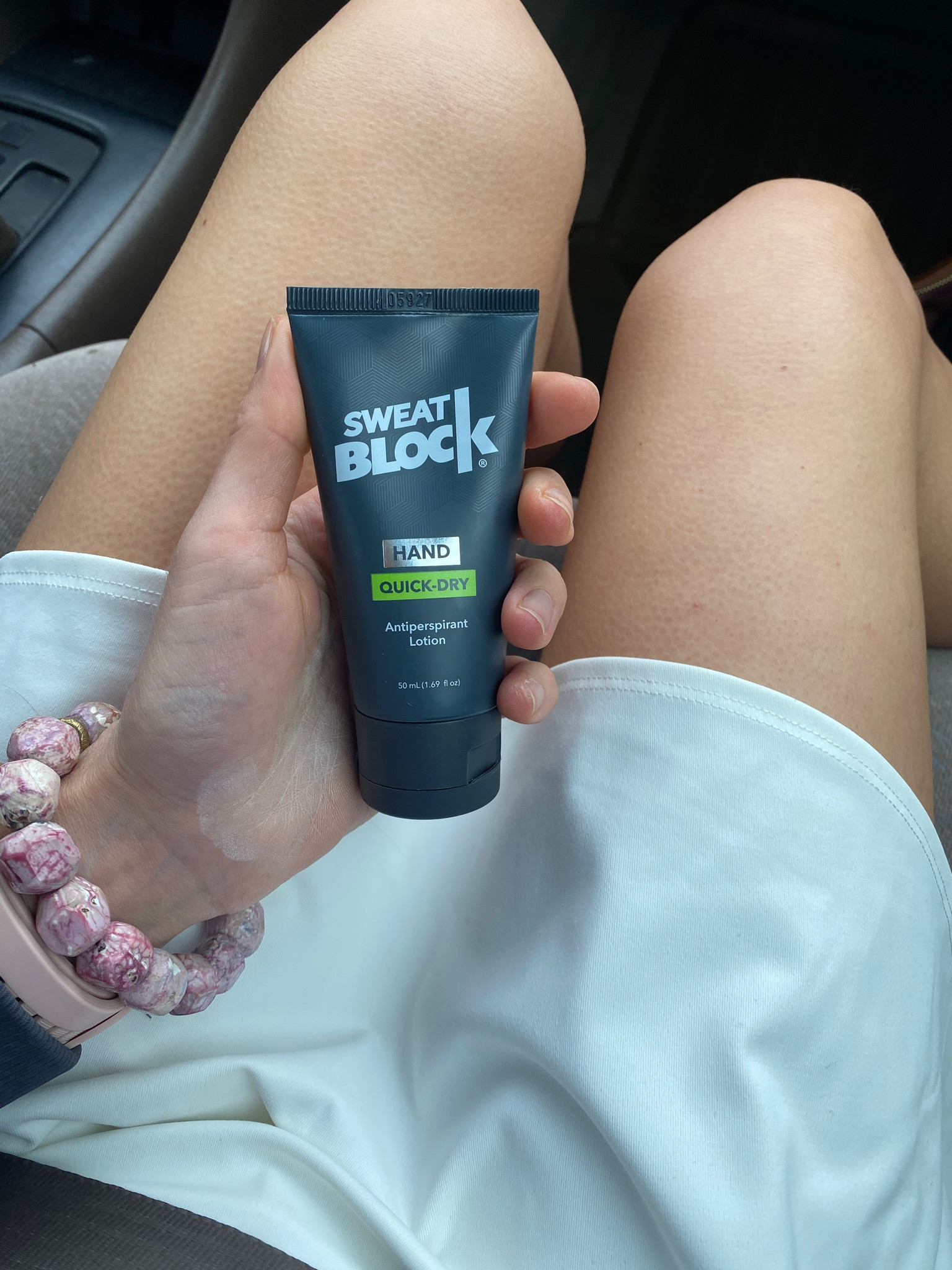 Sweat block fragrance free antiperspirant lotion 

#LTKActive #LTKfindsunder50 #LTKfitness