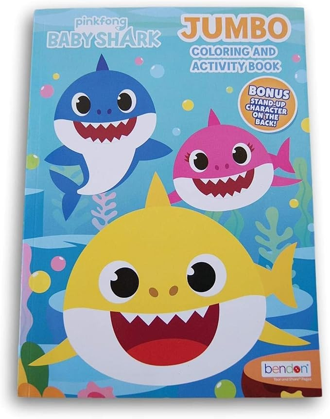 Pinkfong Baby Shark Jumbo Book - 80 Pages | Amazon (US)