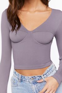 Bustier Long-Sleeve Top | Forever 21 (US)