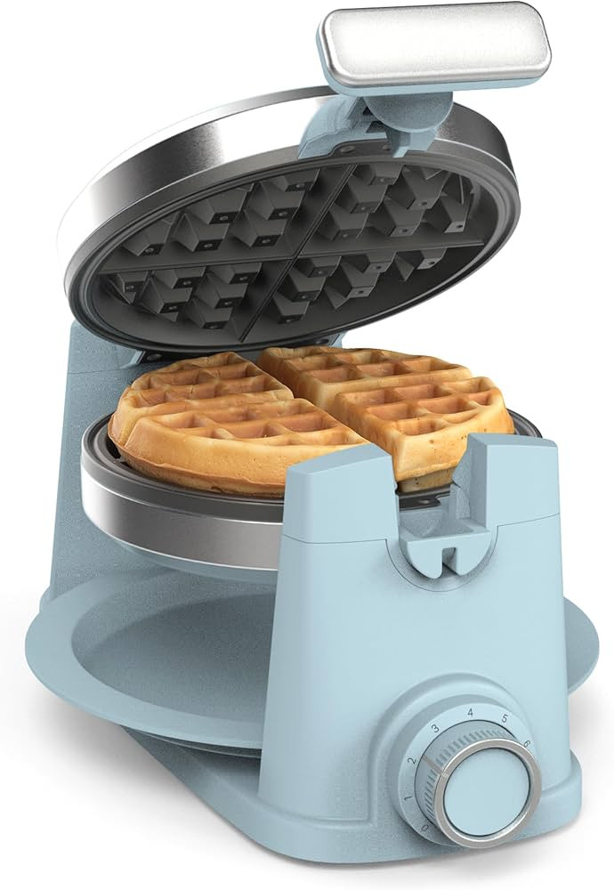 Martha Stewart Rotating Waffle Maker, 180° Flip Iron with PFAS-Free Nonstick Plates, Adjustable ... | Amazon (US)