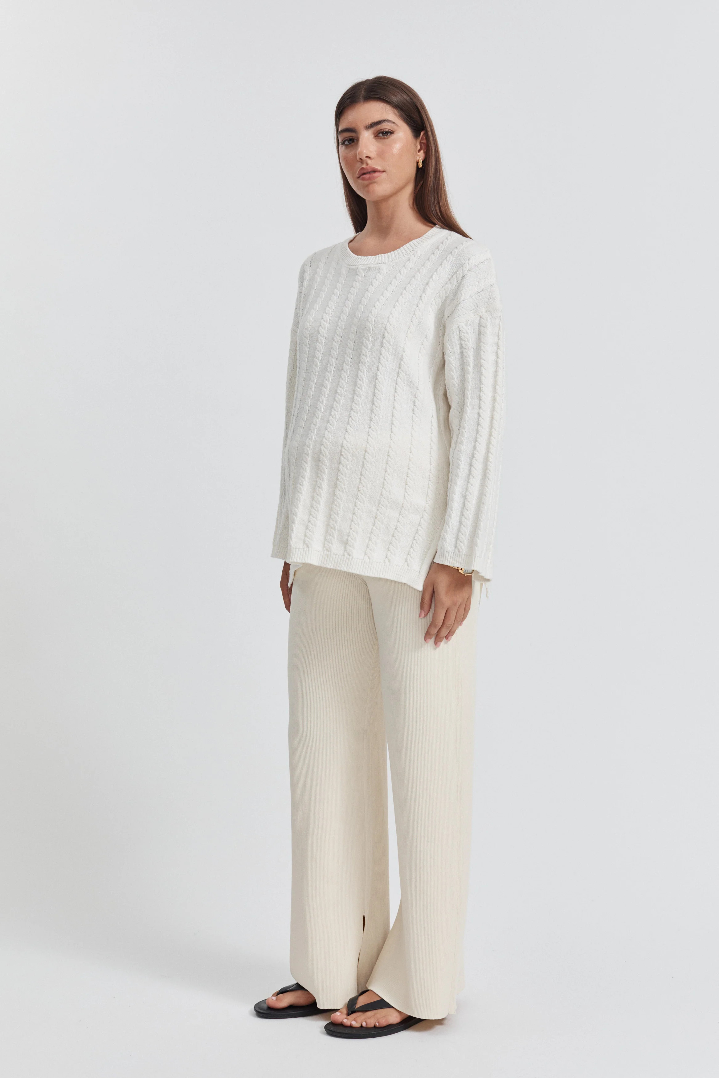 Cable Knit Jumper - FINAL SALE | Legoe Heritage Maternity APAC