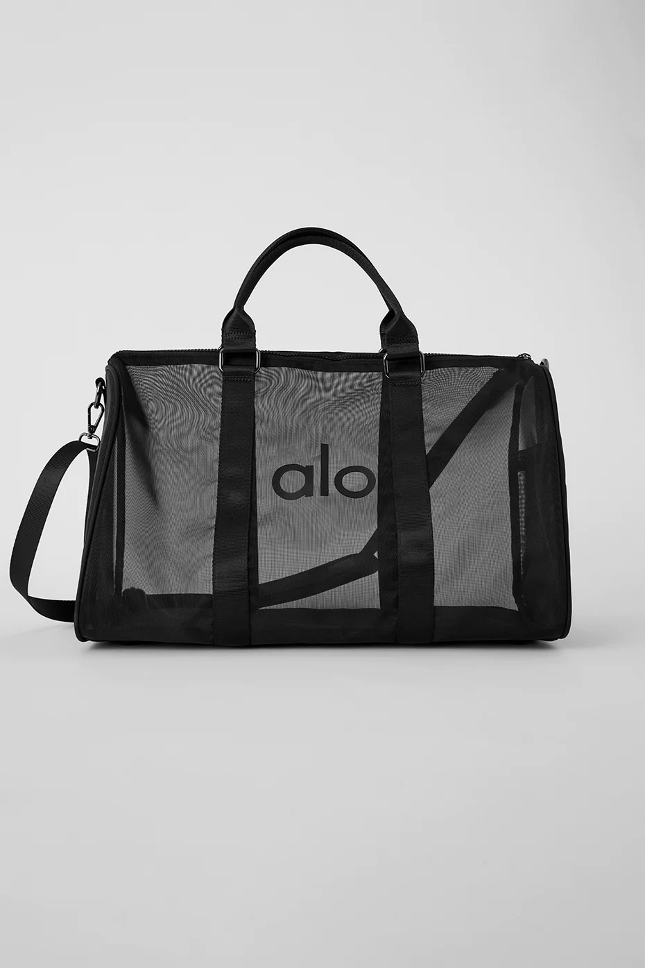 Alo YogaÂ® | Sheer Duffle Bag in Black | Alo Yoga (US)