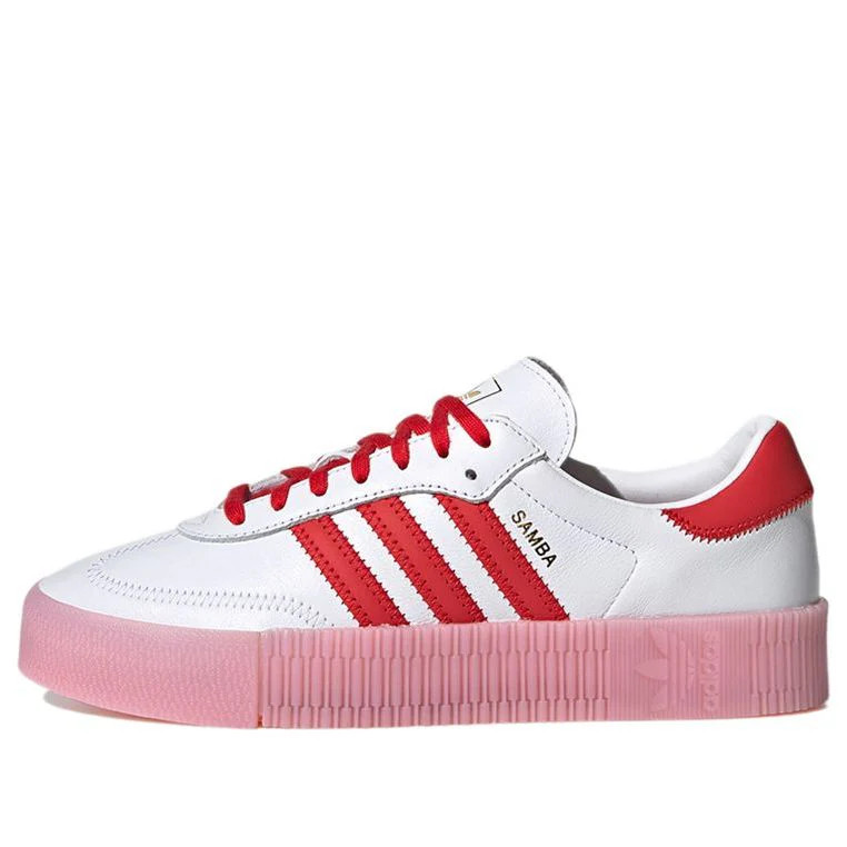 (WMNS) adidas originals Sambarose 'White Red' | KICKS CREW