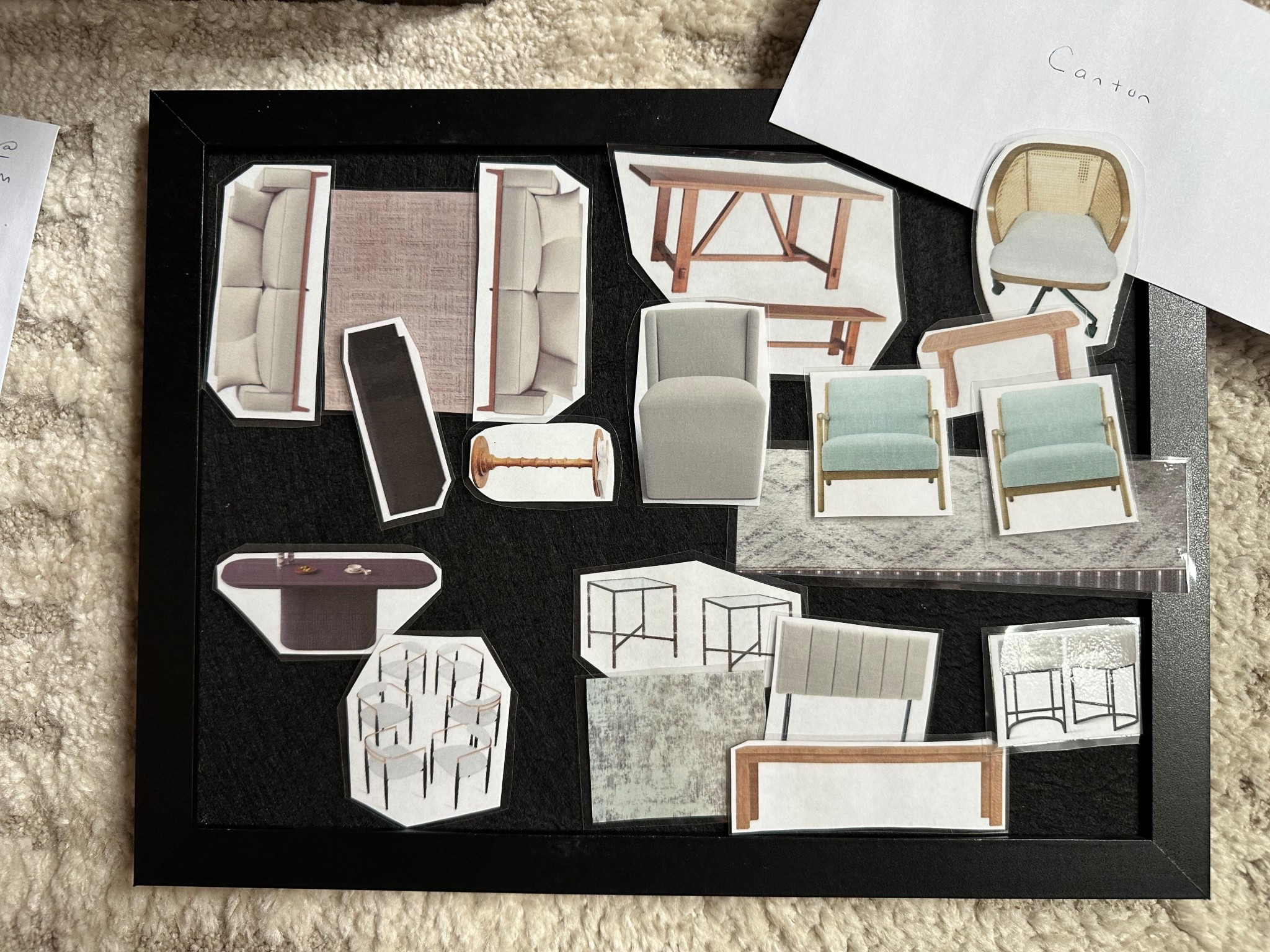 Another mood board coming to life today...

#LTKHome