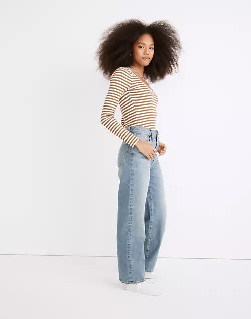 The Perfect Vintage Wide-Leg Full-Length Jean in Elmont Wash | Madewell