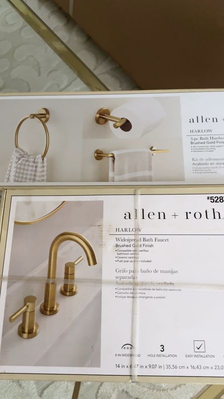 Bathroom accessories are here for the basement bathroom remodel @loweshomeimprovement #lowes 

#LTKSaleAlert #LTKHome #LTKStyleTip