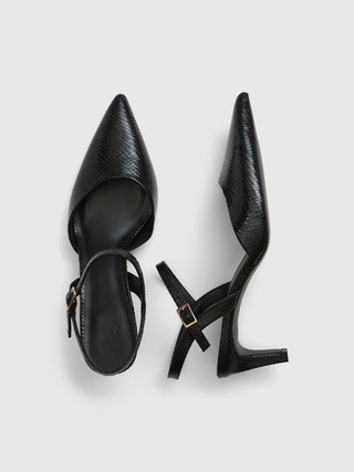 Metallic Pointy Heels | Gap (US)