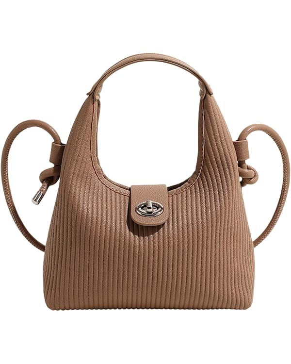 Crossbody Bags for Women,Trendy Mini Square Bag- Comfortable Handle, Lock Closure, Large Capacity... | Amazon (US)