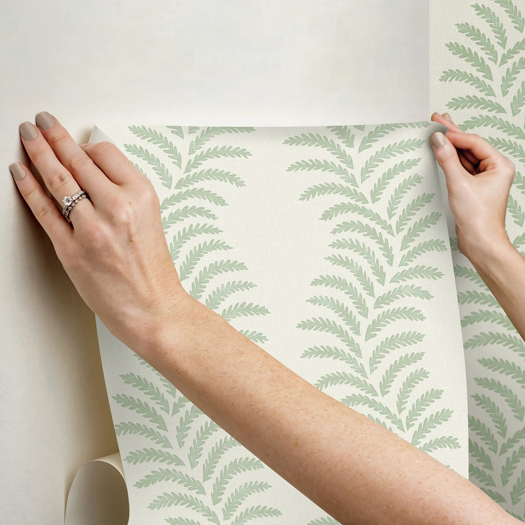 Society Social Lady Fern Peel and Stick Wallpaper | WallPops | WallPops
