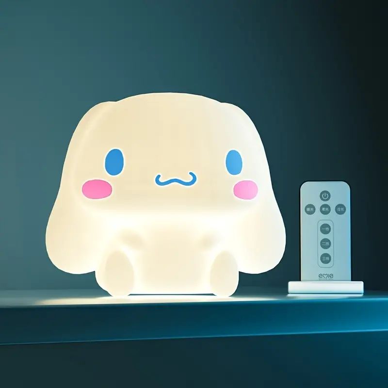 Cinnamoroll Touch-Activated Silicone Night Light - 3-Color & Brightness Settings, USB Rechargeabl... | Temu Affiliate Program