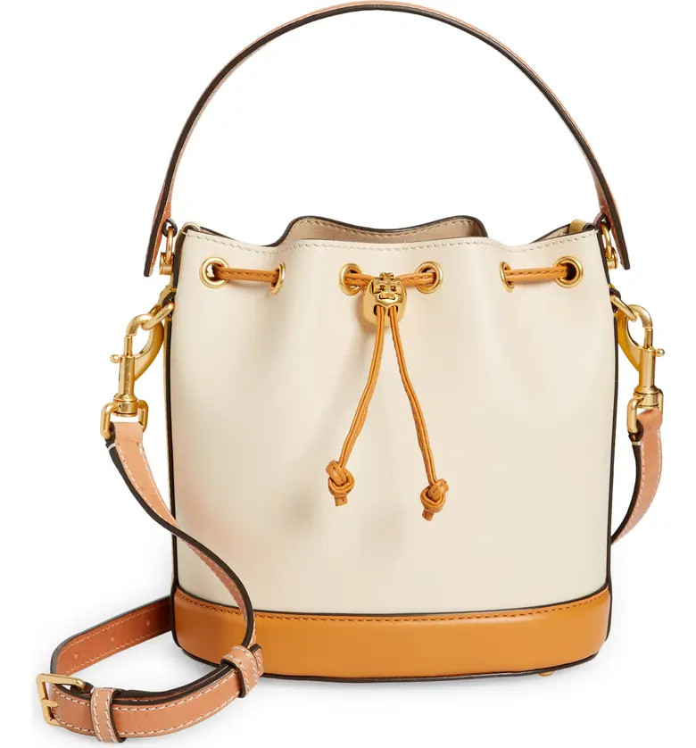 Tory Burch Colorblock Leather Bucket Bag | Nordstrom | Nordstrom