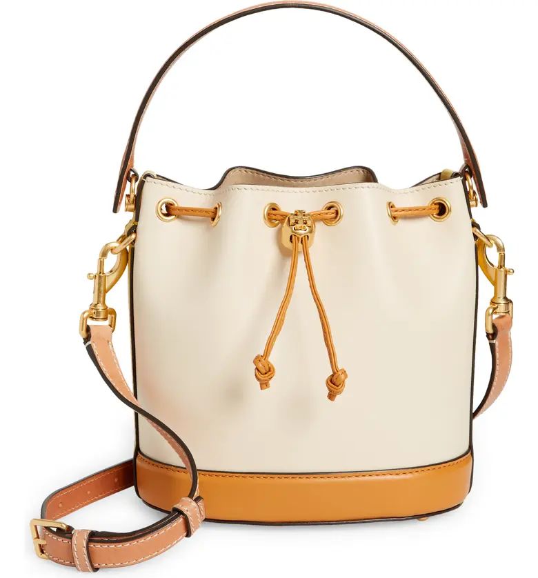 Colorblock Leather Bucket Bag | Nordstrom