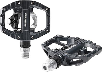 SHIMANO PD-EH500 SPD & Flat Dual Sided Bike Pedal for Indoor Cycling & Urban Riding | Amazon (US)