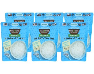 Miracle Noodle Ready To Eat Spaghetti - Case of 6/7 oz | Target