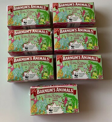 7 Lilly Pulitzer Barnum's Animal Cracker Special Edition Boxes Year of the Tiger | eBay US