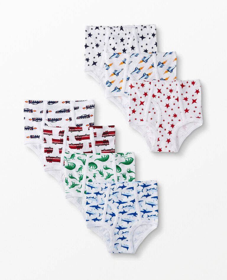 Classic Briefs In Organic Cotton 7-Pack | Hanna Andersson