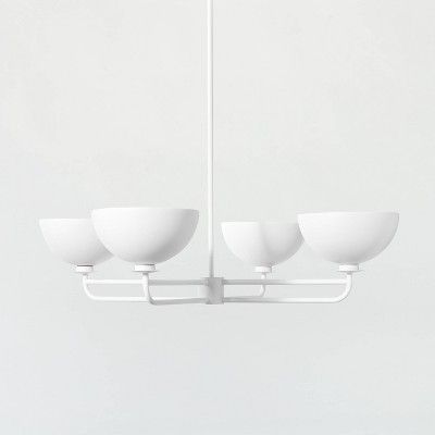 Dome Chandelier White - Threshold&#8482; designed with Studio McGee | Target