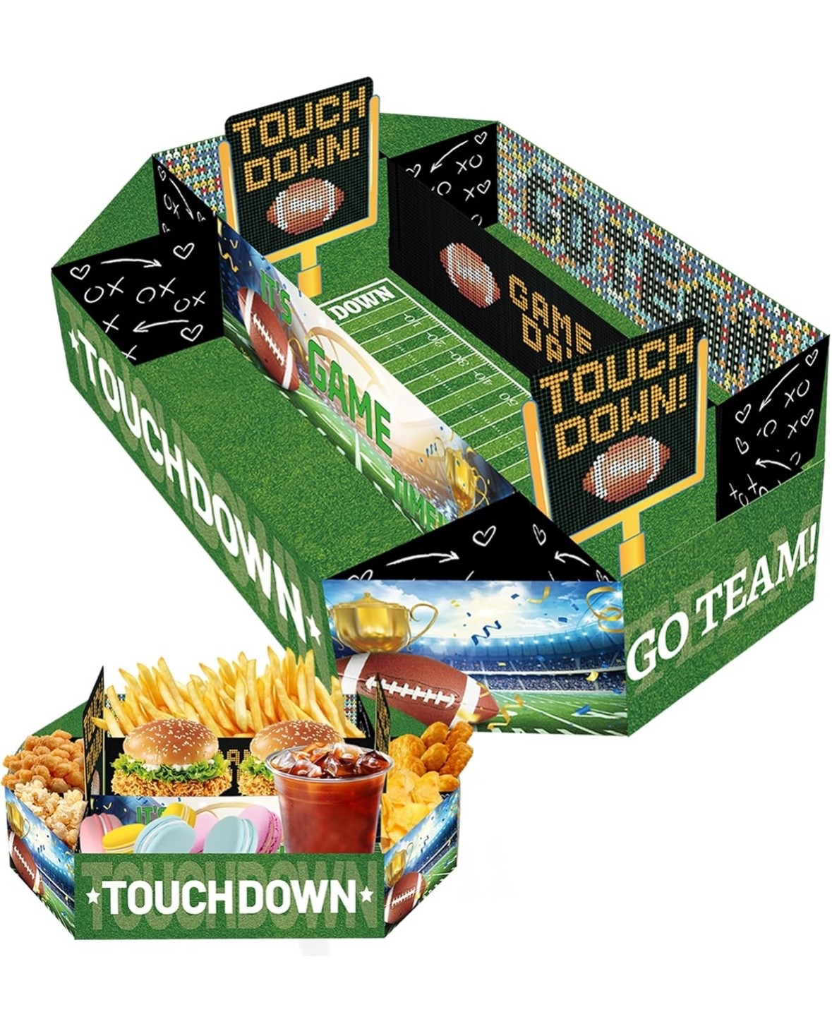 🏈 get ready for the big game 🏈

50% off stadium serving tray with code OO2NQKYF

also, make sure to click on coupons before adding to cart! 

#footballparty #footballdecor 

#LTKfoodie #LTKSeasonal