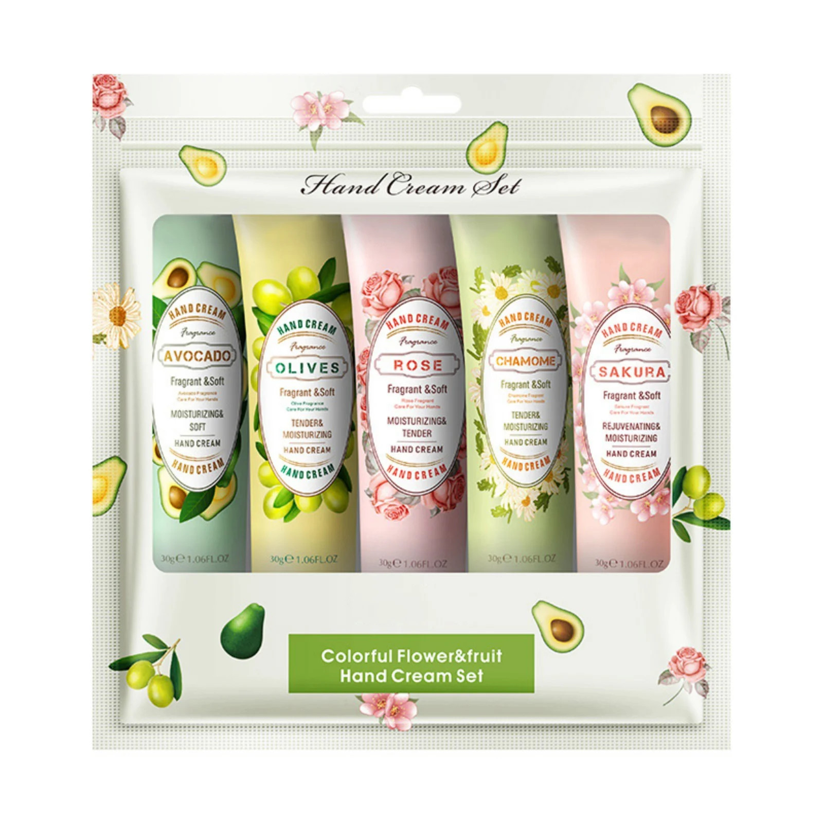 Hand Cream,Hand Lotion,5PCS Travel Size Hand Cream Gifts Set For Dry Cracked Aging Working Hands,... | Walmart (US)