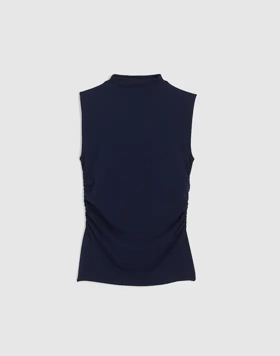 Ruched Mockneck Tank | Madewell