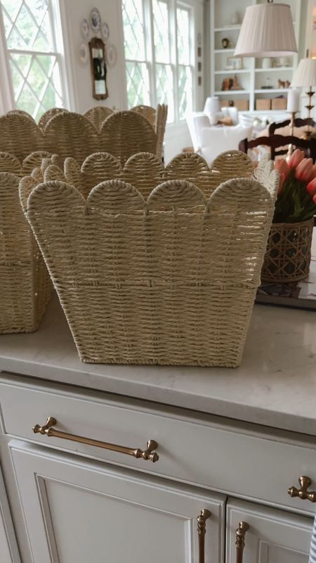 Scalloped baskets on sale for 30% off!!