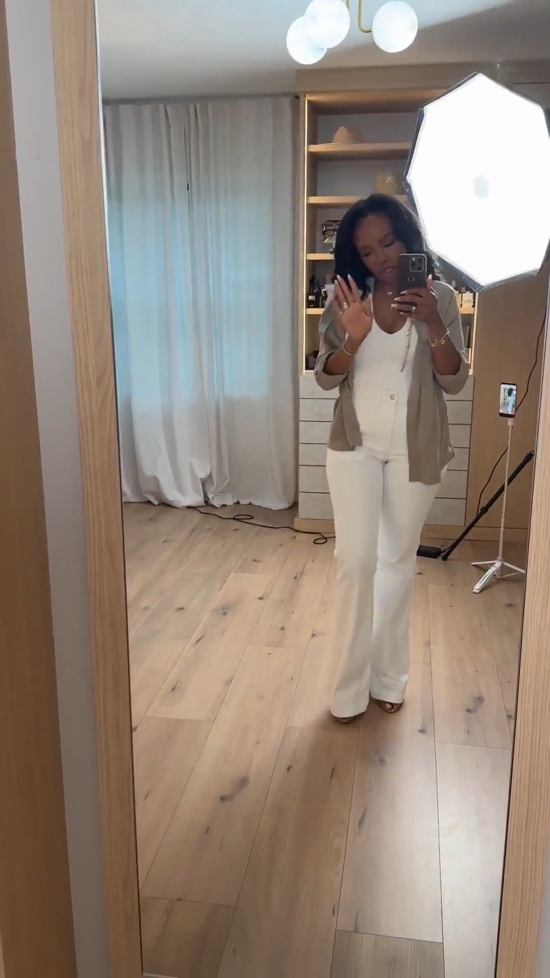 Hi babes ✨ Scroll to shop this neutral chic elevated outfit 🤍

A clean all-white base styled with a lightweight neutral layer is one of those effortless outfit combinations that always looks polished and expensive. I love timeless staples like these because every piece can be mixed and matched so many different ways, making the cost per wear so worth it while keeping your wardrobe elevated and versatile.

Perfect for work, meetings, brunch, travel days, or polished everyday looks.

📏 Measurements: 5’4” | 140 lbs | 34D | 27 | 40  
Wearing size Small

Neutral outfit ideas, chic workwear outfits, elevated everyday style, classy neutral fashion, monochrome outfit inspiration, polished casual looks, timeless wardrobe staples, effortless chic outfits, minimal style inspiration, versatile basics, elegant everyday outfits, clean girl fashion

Follow me on Instagram and YouTube @kirasfashionfinds

#LTKStyleTip #LTKWorkwear #LTKootd