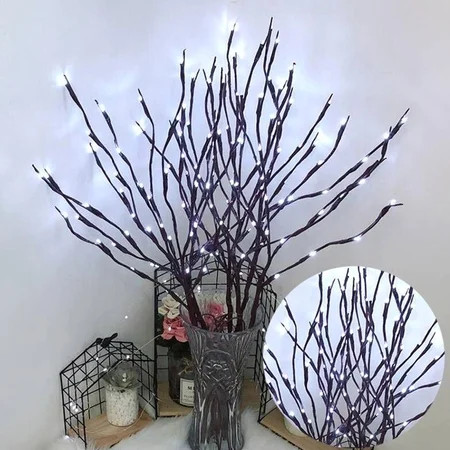 5pcs Lighted Branches with Timer Battery Powered Decorative LED Twig Branch Lights Home Decoration f | Walmart (US)