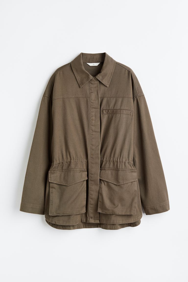 Twill Shacket | H&M (US + CA)