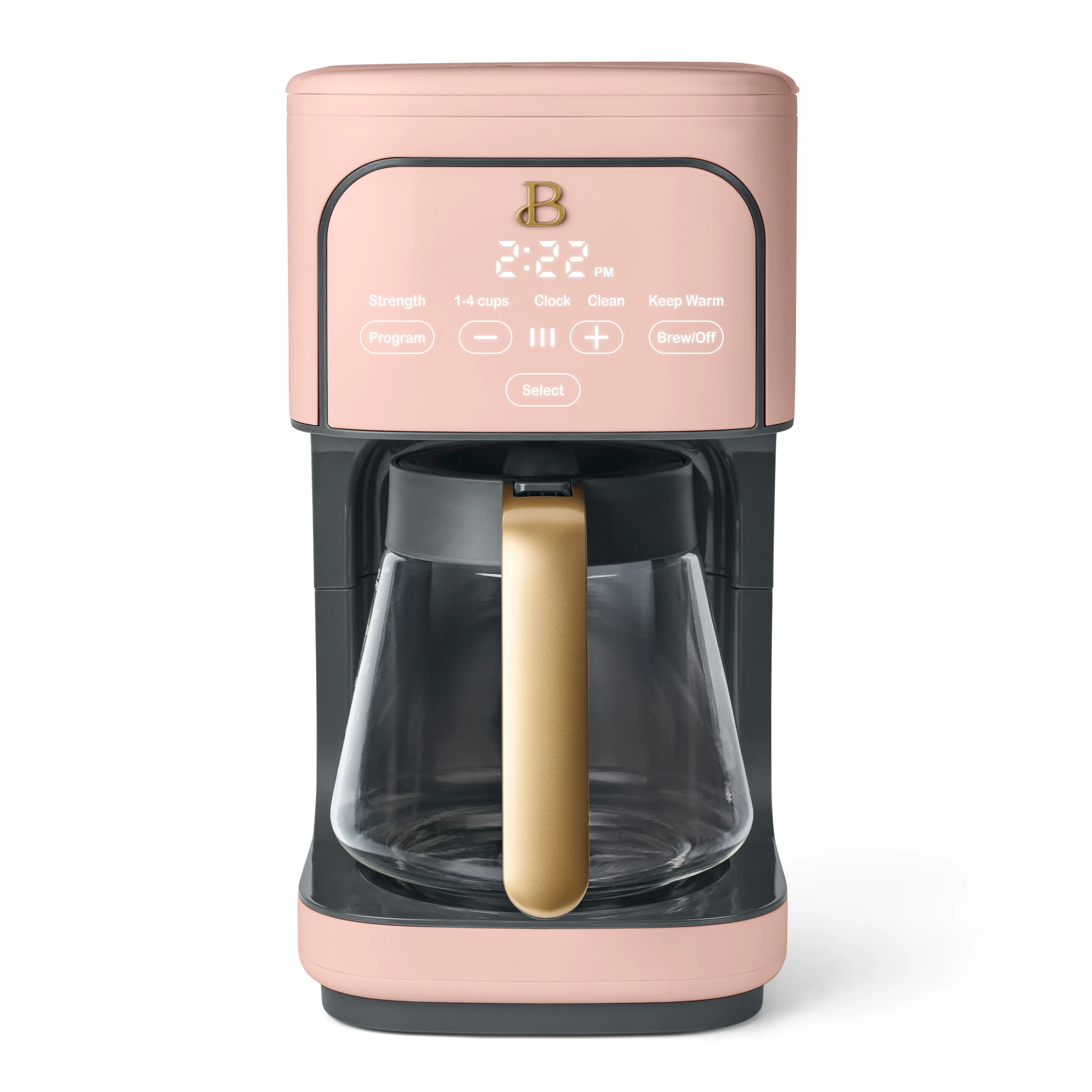 Beautiful 12 cup Programmable Coffee Maker, Rose by Drew Barrymore | Walmart (US)