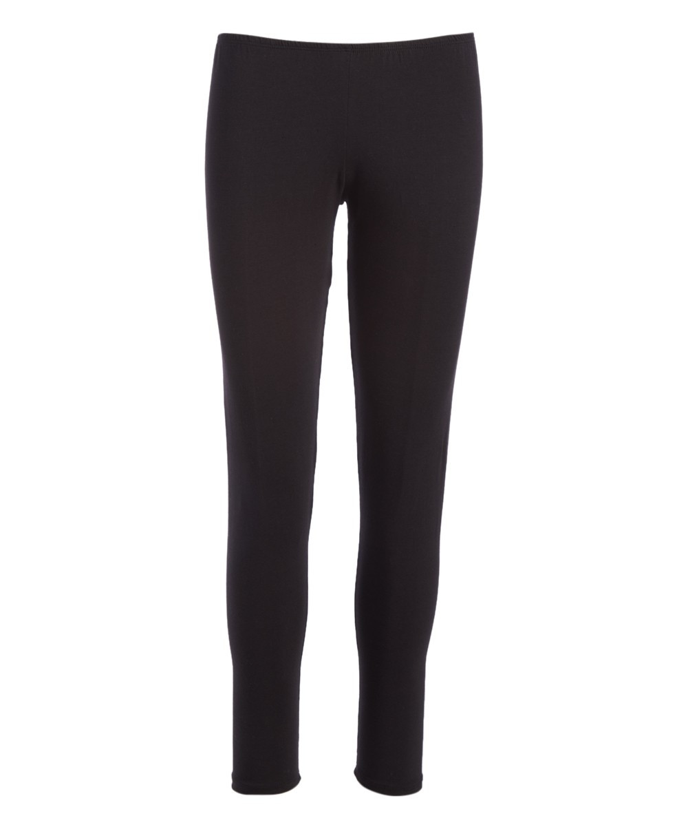 Casa Lee Women's Leggings BLACK - Black Leggings - Women | Zulily