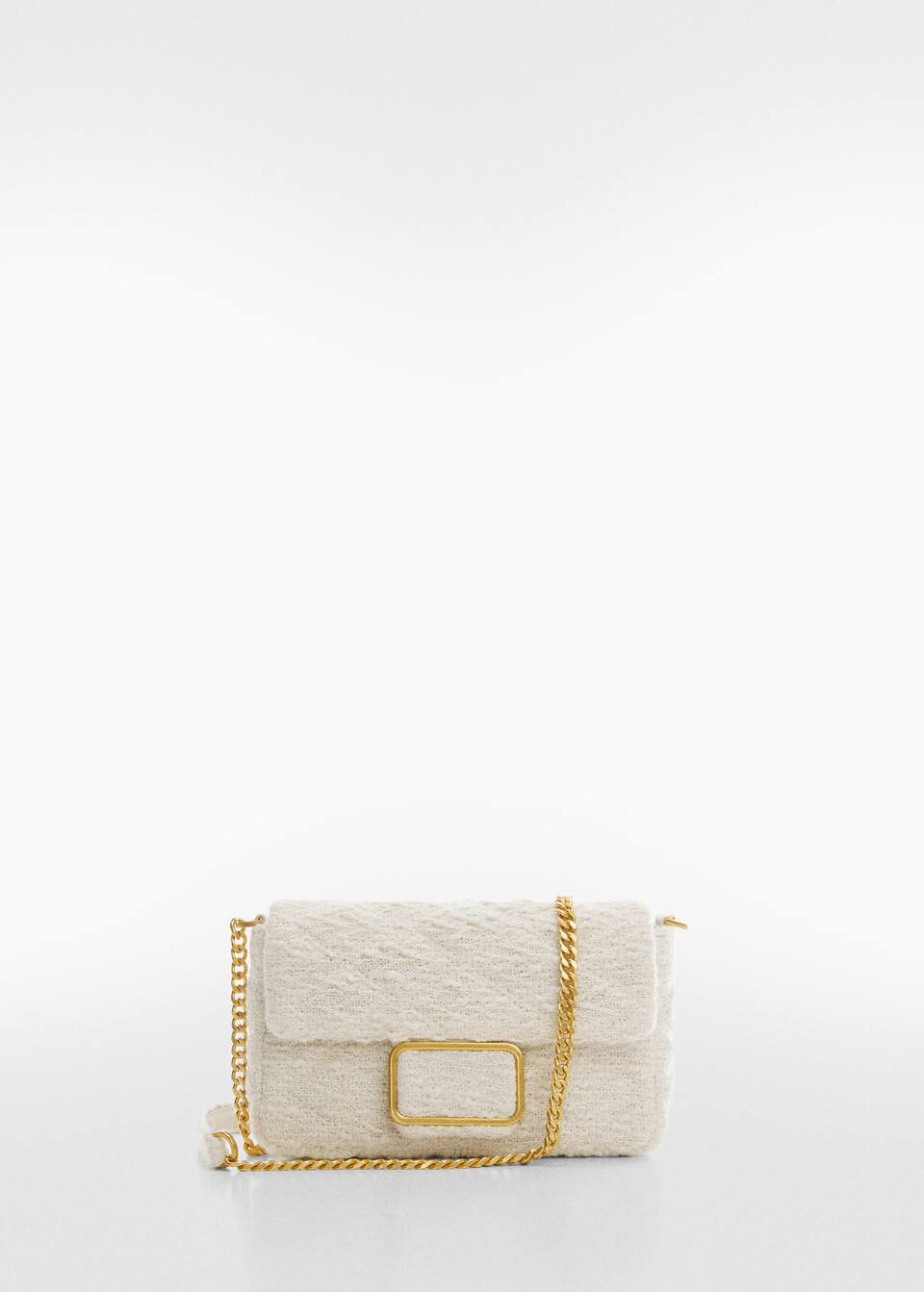Small textured chain bag | MANGO (US)