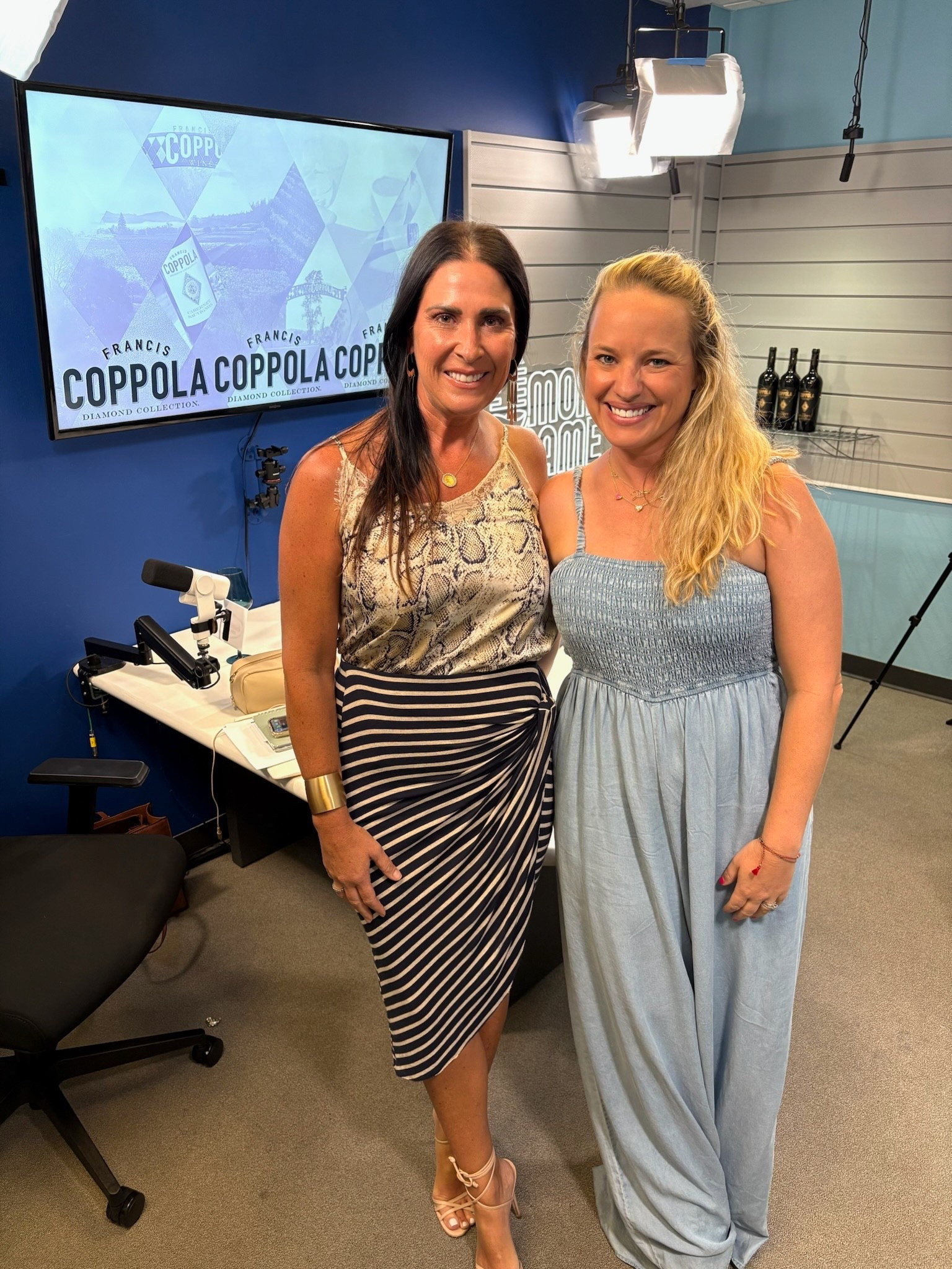 Our outfits for filming episode 283 of The Mom Game Podcast!!🙌

Amazon finds, VICI finds, midi skirt, denim romper, heels

#LTKOver40 #LTKxVICI #LTKWorkwear