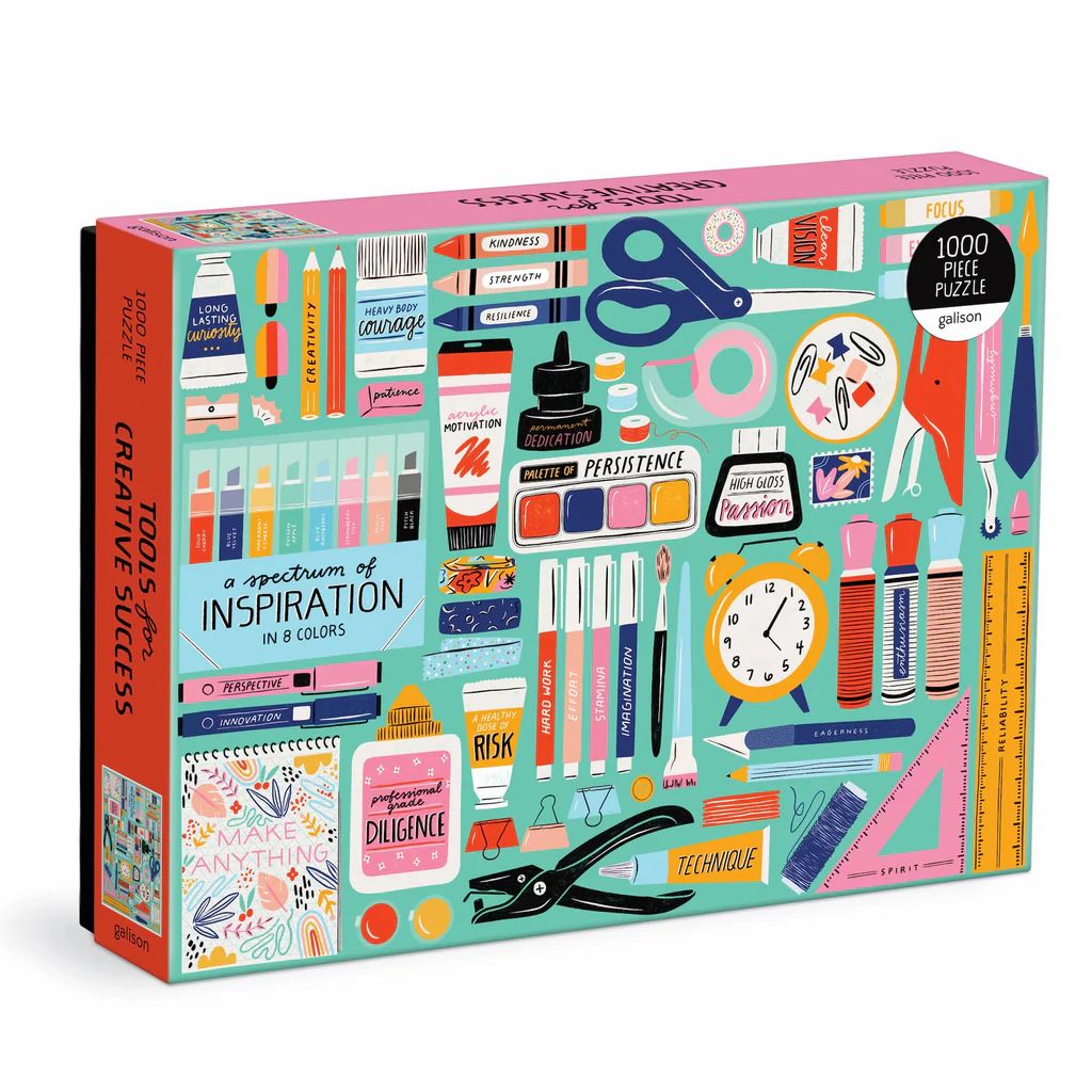Tools for Creative Success 1000 Piece Puzzle | Galison