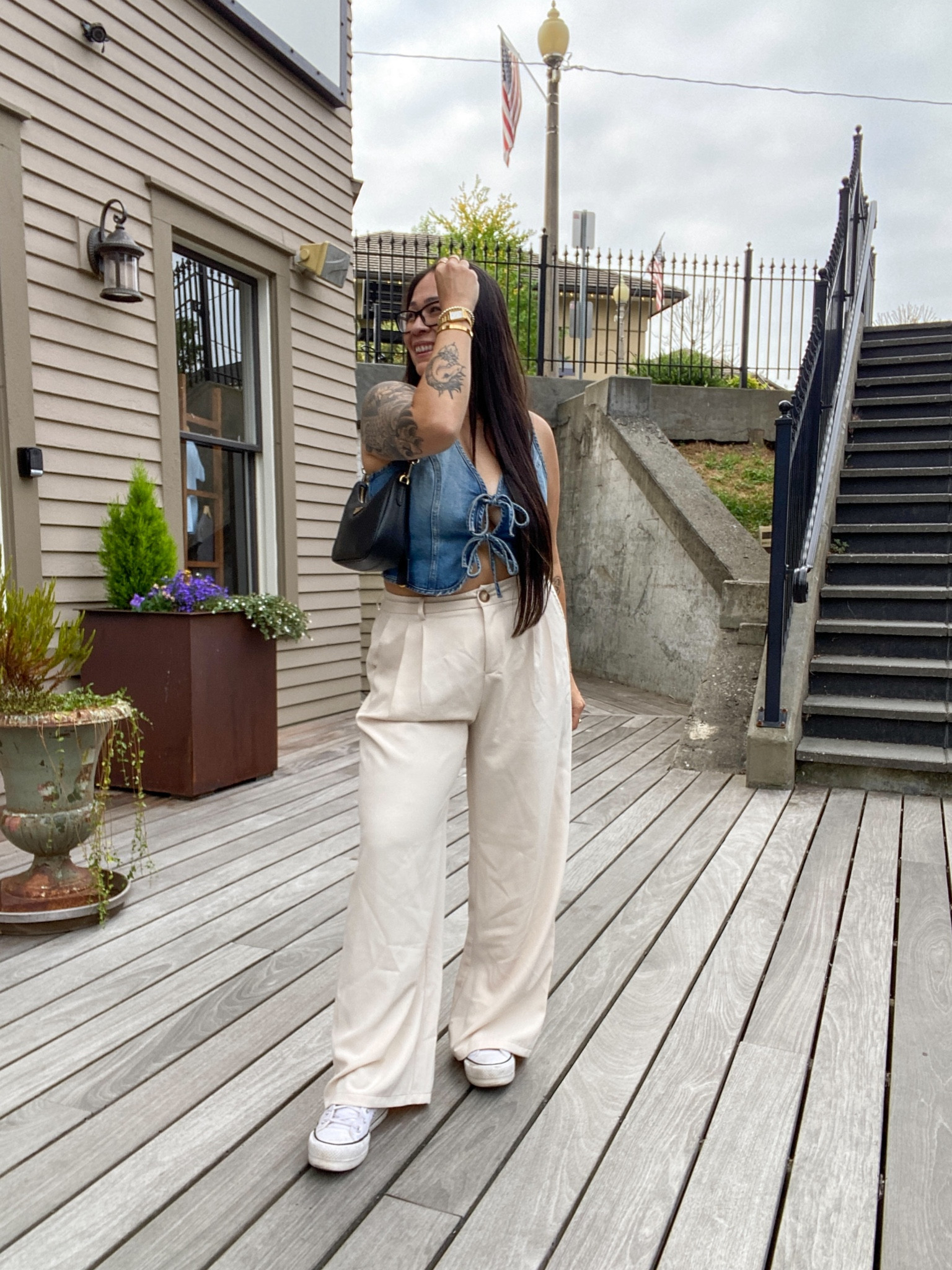 Denim vest outfit inspo 

#LTKStyleTip #LTKFindsUnder50 #LTKFindsUnder100