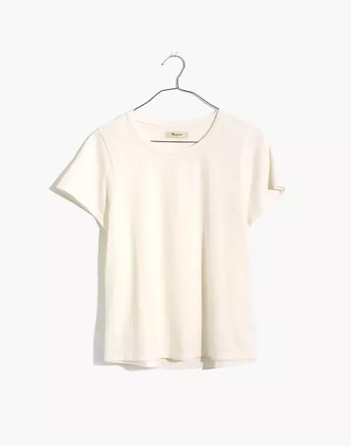 (Re)sourced Cotton Swing Crop Tee | Madewell
