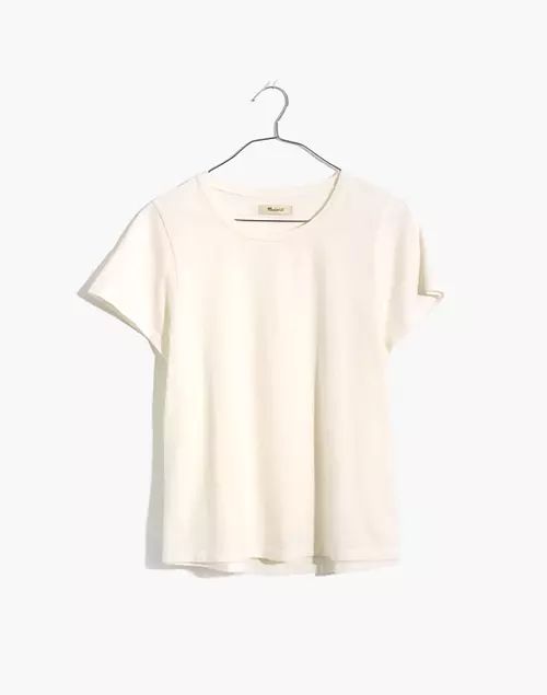 (Re)sourced Cotton Swing Crop Tee | Madewell