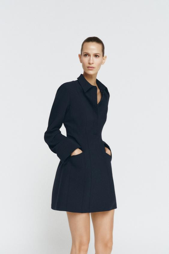 SHORT SHIRT DRESS ZW COLLECTION | Zara US