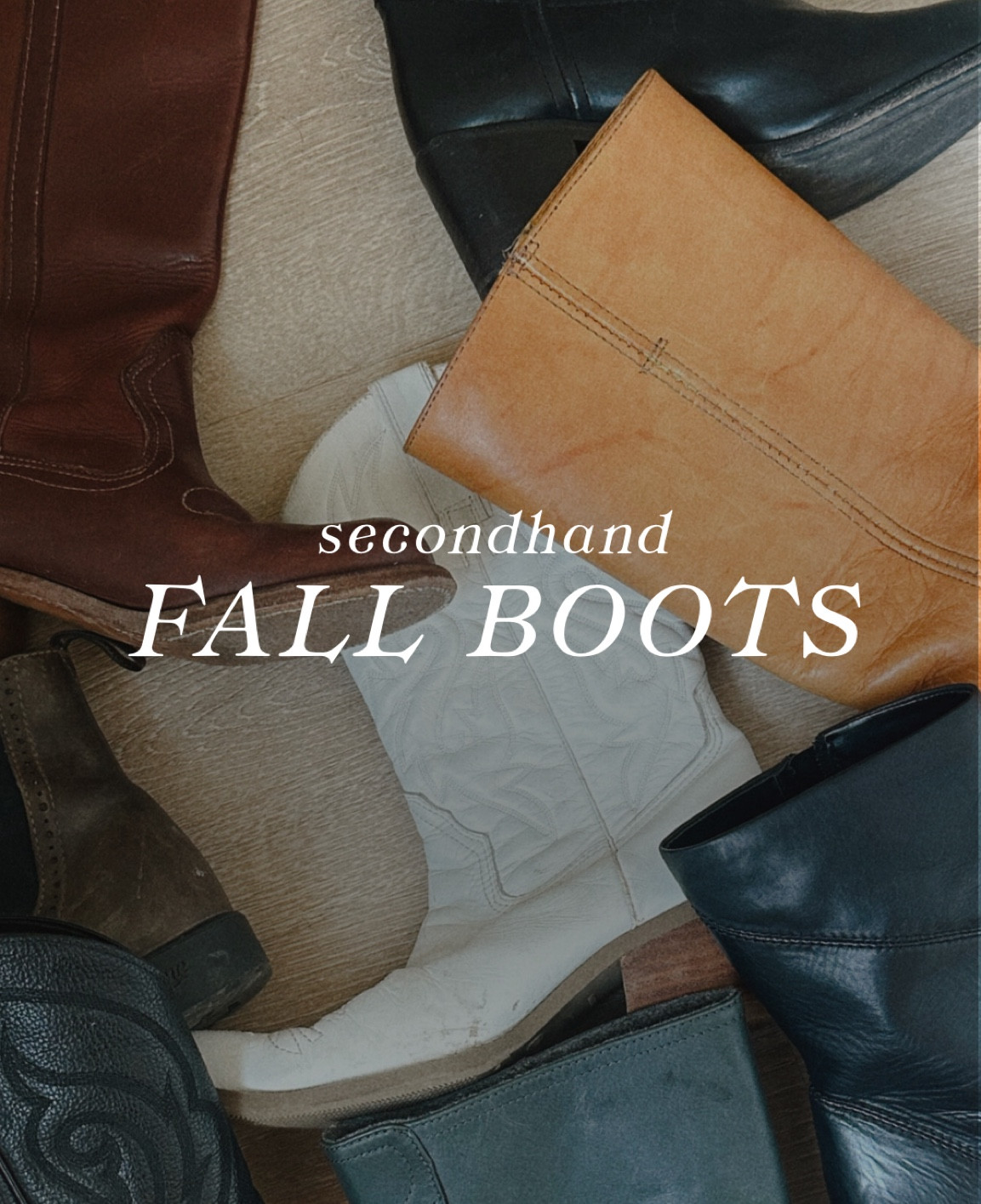 I searched high and low to find the perfect pair of secondhand fall boots just for you! 

#LTKFallSale