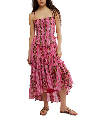 Women's Alejandra Sleeveless Smocked Midi | Macy's