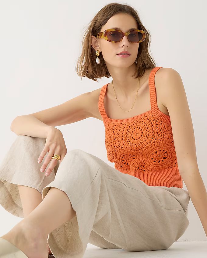 Wide-leg seaside pant in linen | J.Crew US