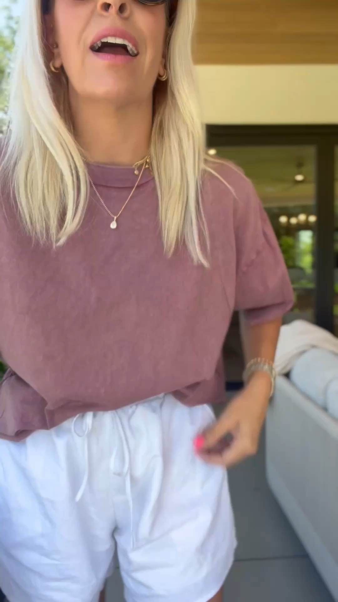 *These tees are from the men’s section of Walmart!! Wearing a size medium!