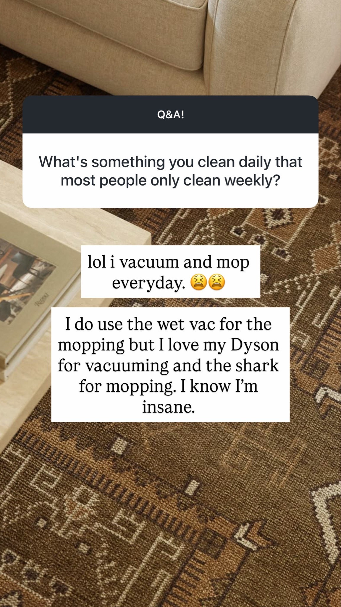 Floor cleaners!