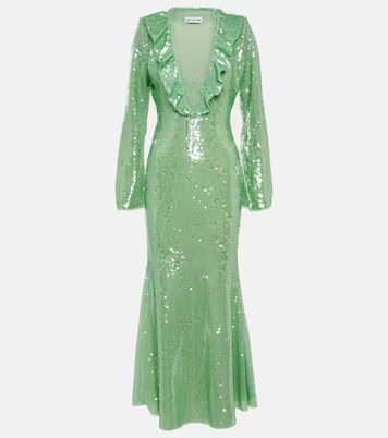 Embellished midi dress | Mytheresa (UK)