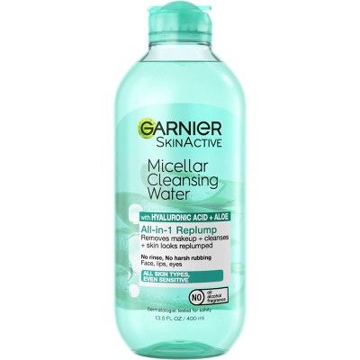 Garnier SkinActive Micellar Hyaluronic Acid Replumping Cleansing Water - 13.5 fl oz | Target