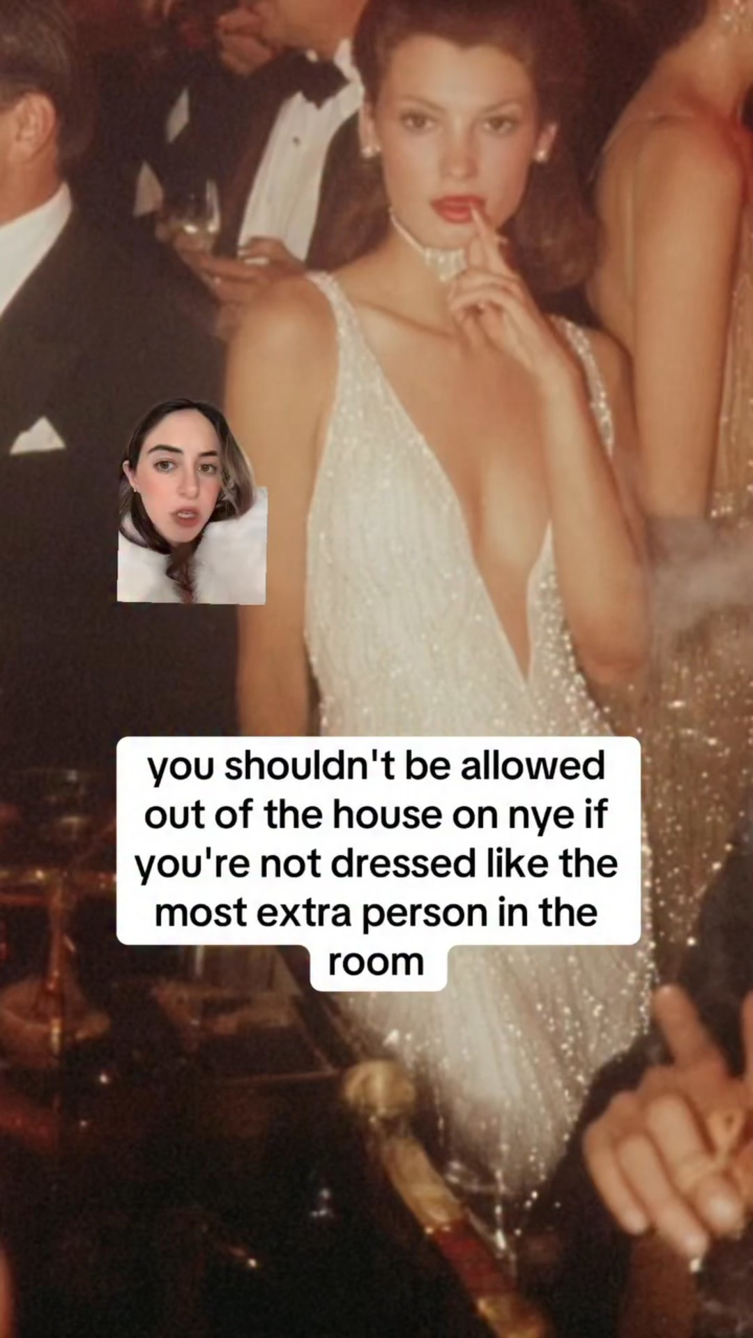 you shouldn’t be allowed out of the house on nye if you’re not dressed like the most extra person in the room 

 #LTKHoliday #LTKootd #LTKSeasonal