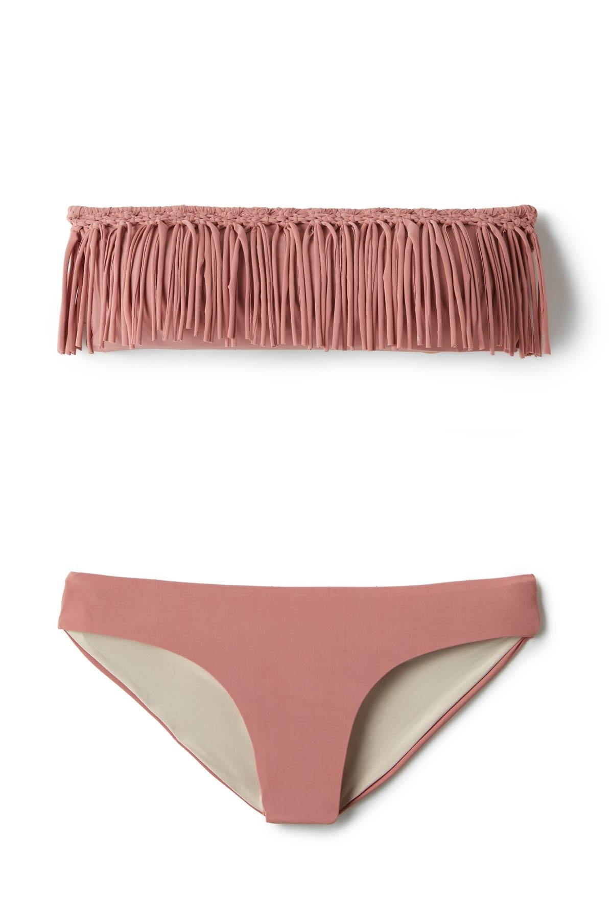Fringe Bandeau Bikini Top | Everything But Water