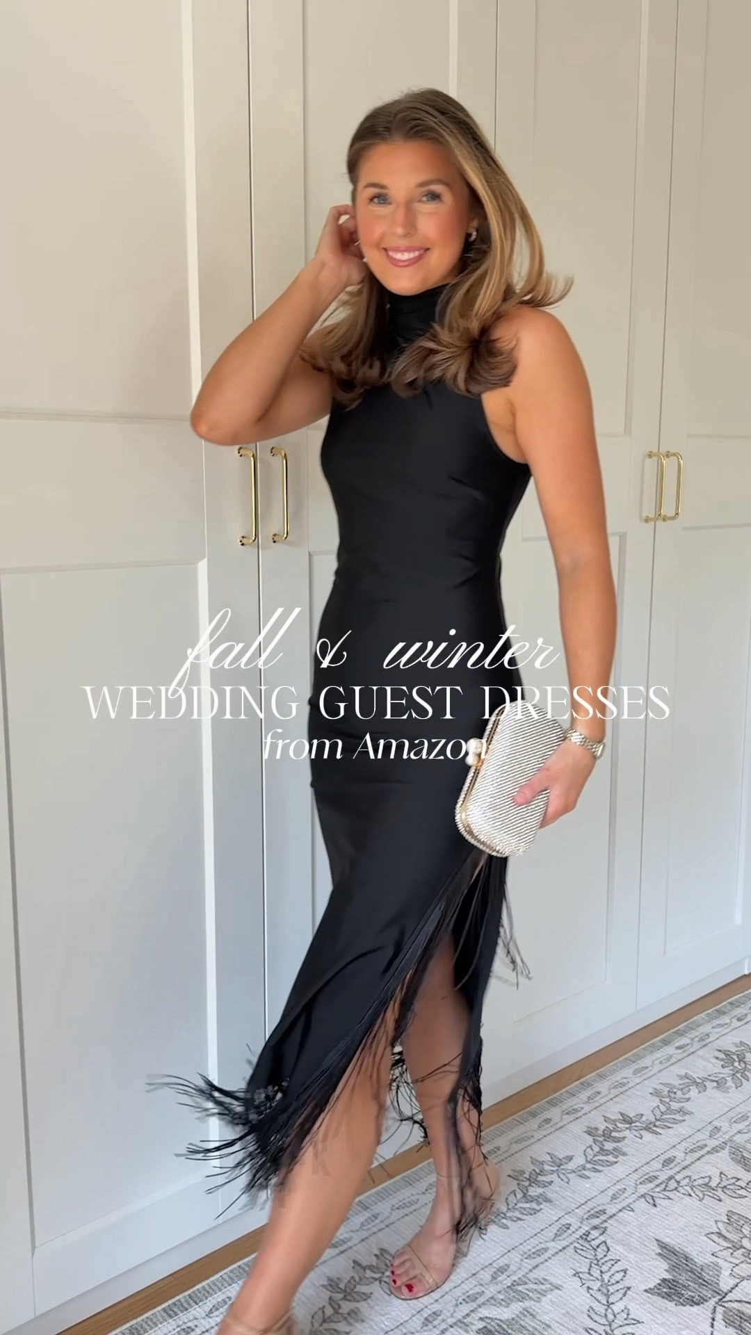 Fall & winter wedding guest dresses from Amazon! Wearing a S in all of these!