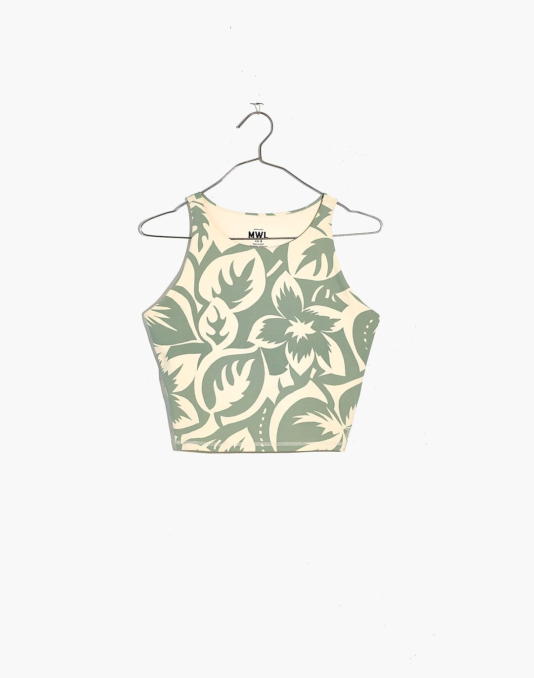 MWL Form Racerback Crop Top in Tropicale Floral | Madewell